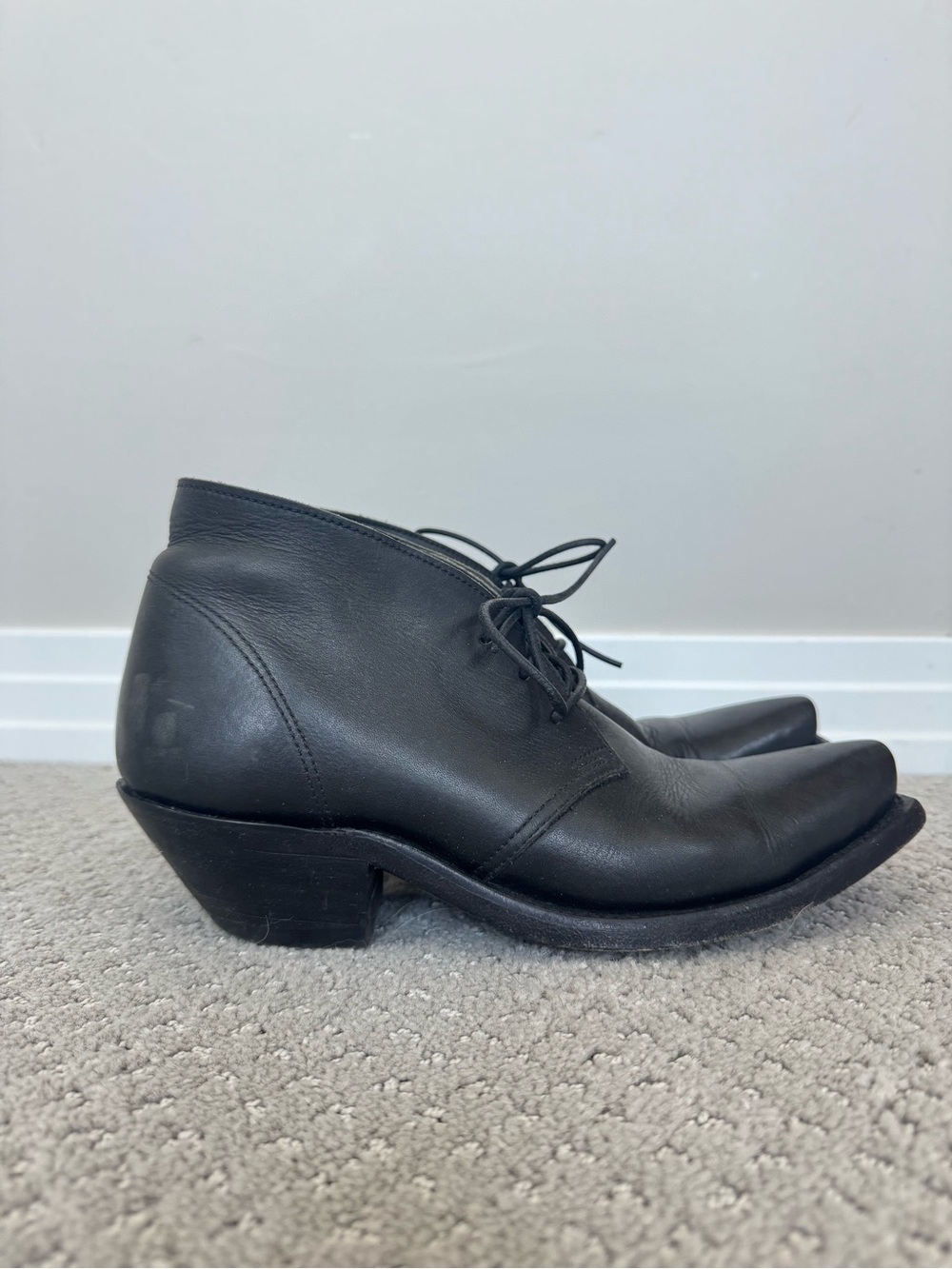 Handmade leather boots from Cobra Rock in Marfa, TX